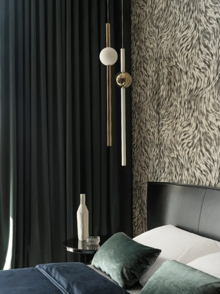 Dark curtains installed in Sydney home