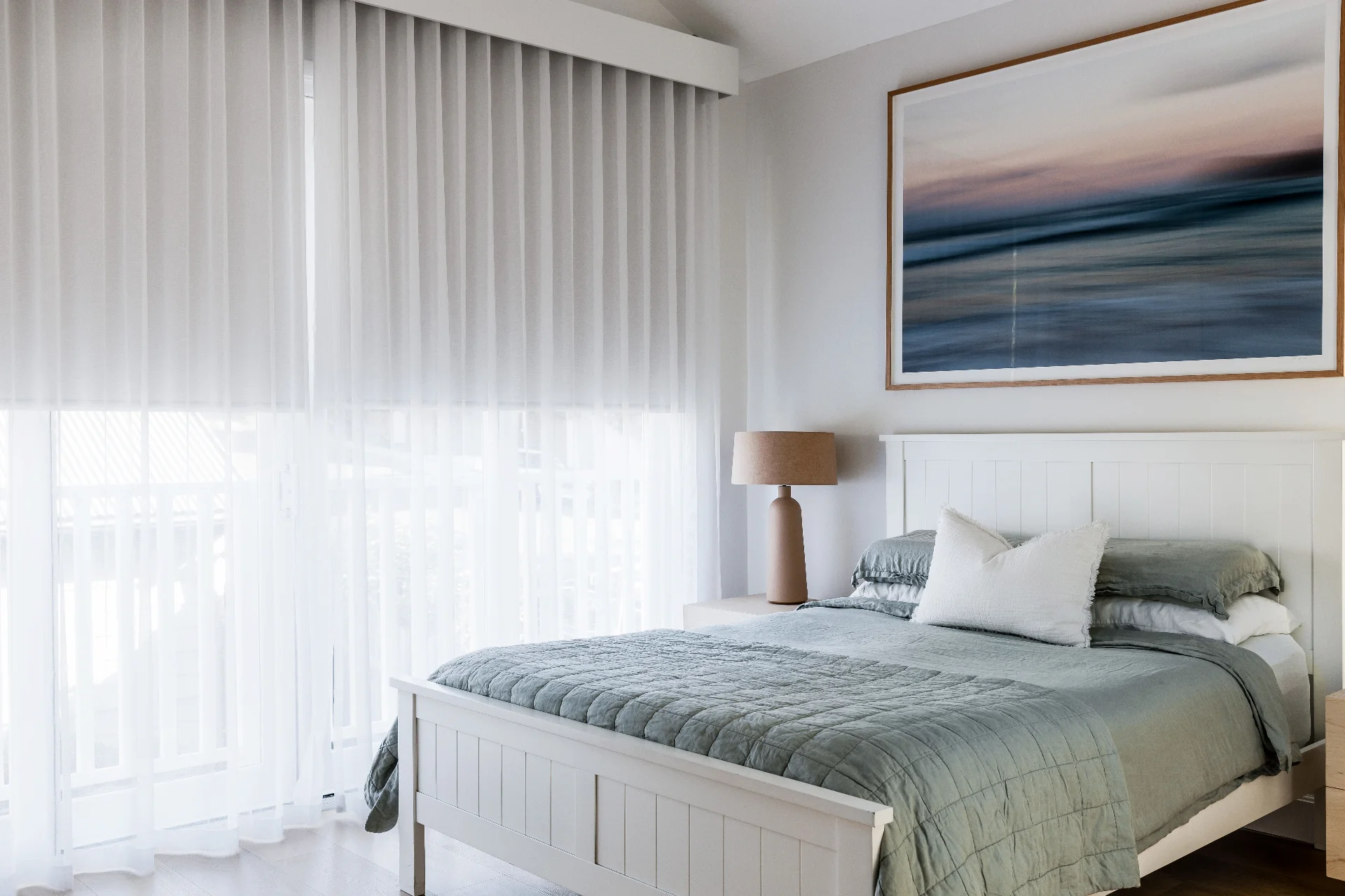 Light curtains installed in Sydney home